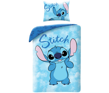 Disney Lilo & Stitch Bettbezug Smile 140 - 200 cm / 70 x 90 cm Baumwolle