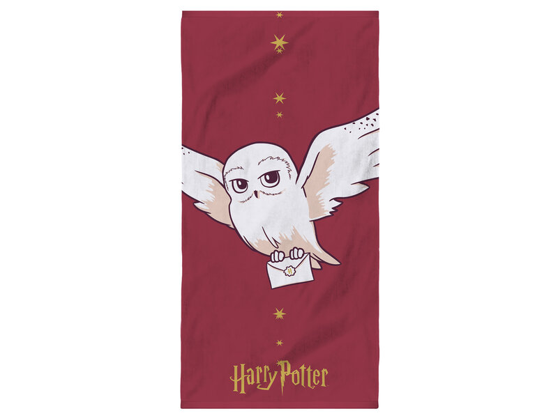 Harry Potter Beach towel, Hedwig - 75 x 150 cm - Cotton