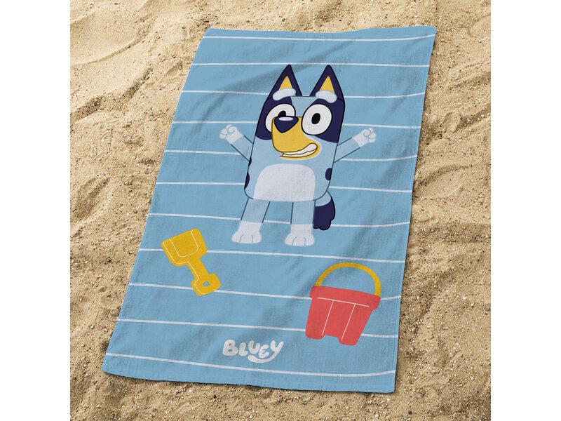 Bluey Serviette de plage, Relax - 70 x 120 cm - Coton
