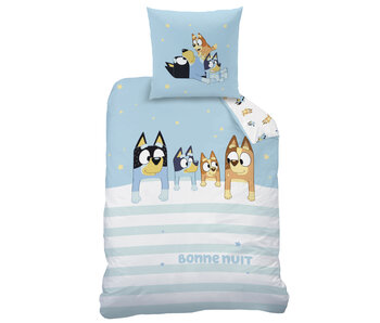 Bluey Bettbezug Together 140 x 200 + 63 x 63 cm Baumwolle