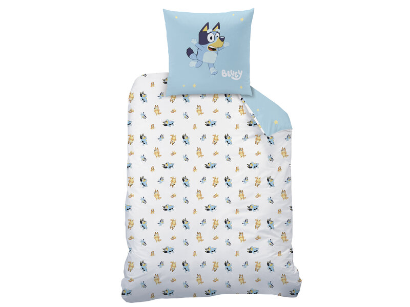 Bluey Housse de couette, Together - Simple - 140 x 200 + 63 x 63 cm - Coton
