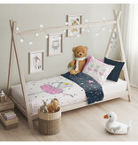 Cuddles BABY / Toddler duvet cover, Ballerina - 100 x 135 cm / 40 x 60 cm - Cotton