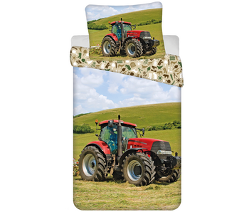 Sweet Home Bettbezug Traktor 140 x 200 cm / 70 x 90 cm Baumwolle