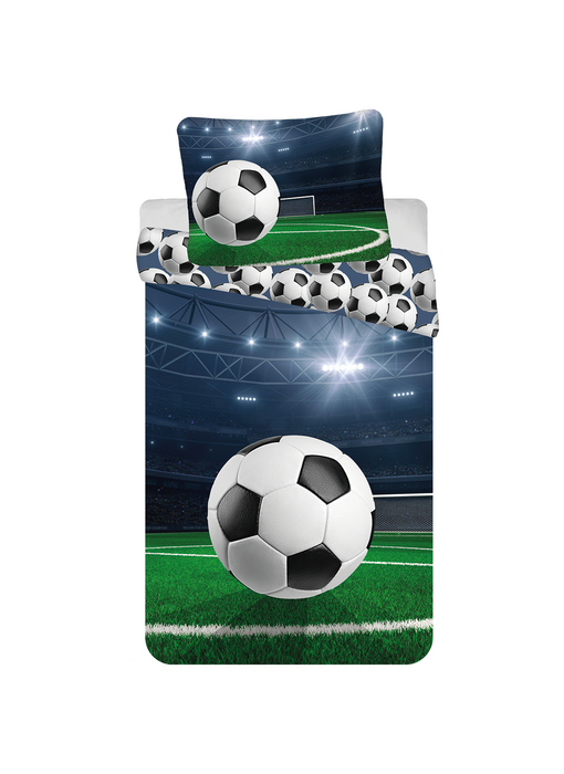 Sweet Home Duvet cover Football 140 x 200 cm / 70 x 90 cm Cotton