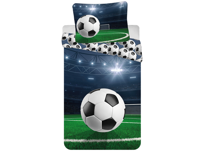 Sweet Home Duvet cover, Football - Single - 140 x 200 cm / 70 x 90 cm - Cotton
