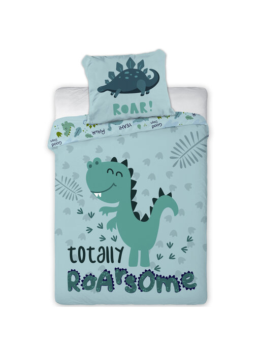 Cuddles BABY / Kleinkind Bettbezug Dinosaurier 100 x 135 cm Baumwolle