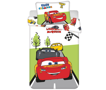 Disney Cars BABY / Toddler duvet cover Champion 135 x 100 + 40 x 60 cm Cotton
