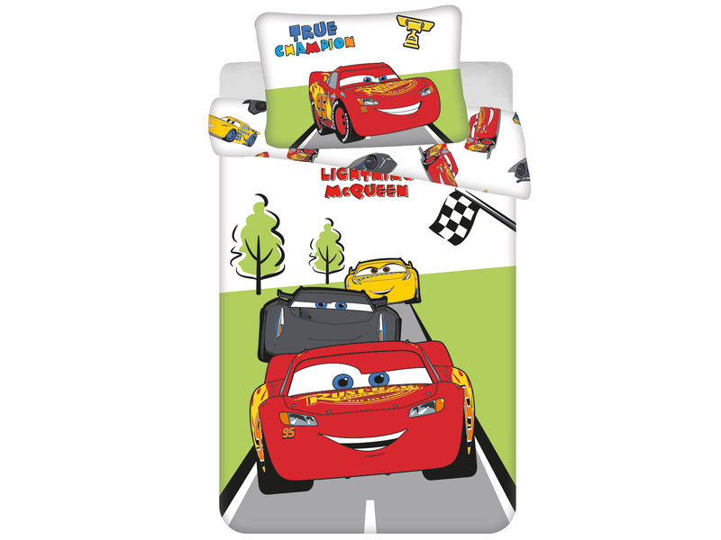 Disney Cars BABY / Toddler duvet cover, Champion - 135 x 100 + 40 x 60 cm - Cotton