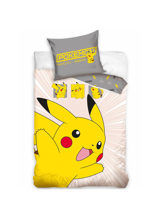 Pokémon Bettbezug Icon 140 x 200 cm / 70 x 80 cm Baumwolle