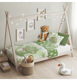Cuddles BABY / Toddler duvet cover, Croc - 100 x 135 cm / 40 x 60 cm - Cotton
