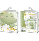 Cuddles BABY / Toddler duvet cover, Croc - 100 x 135 cm / 40 x 60 cm - Cotton