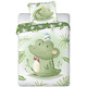 Housse de couette BÉBÉ / Enfant Croc 100 x 135 cm Coton