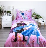 Disney Frozen Housse de couette, Magical Time - 140 x 200 + 60 x 80 cm - Coton