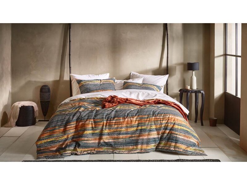 De Witte Lietaer Housse de couette Georges, Tofu - 260 x 240 - Percale de coton