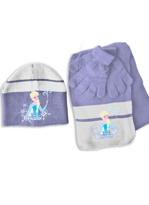 Disney Frozen Ensemble bonnet, écharpe et gants, Love - TAILLE UNIQUE (3-6 ans)