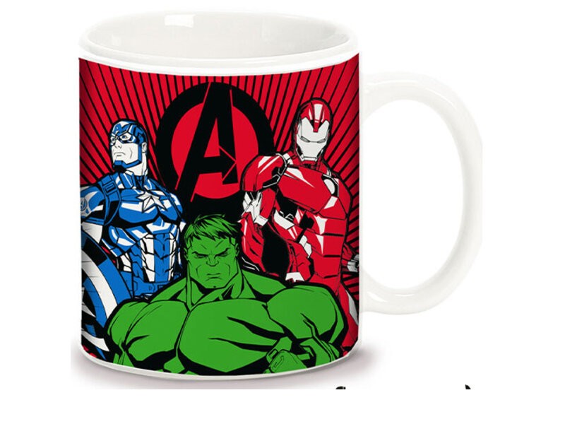Marvel Avengers Mug, Heroes - 325 ml - Ceramic