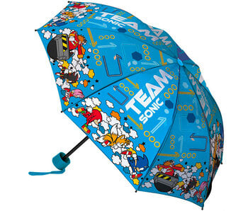 Sonic the Hedgehog Umbrella Team Ø 90 x 24/55 cm Polyester