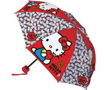 Hello Kitty Paraplu Apple Ø 90 x 24/55 cm Polyester