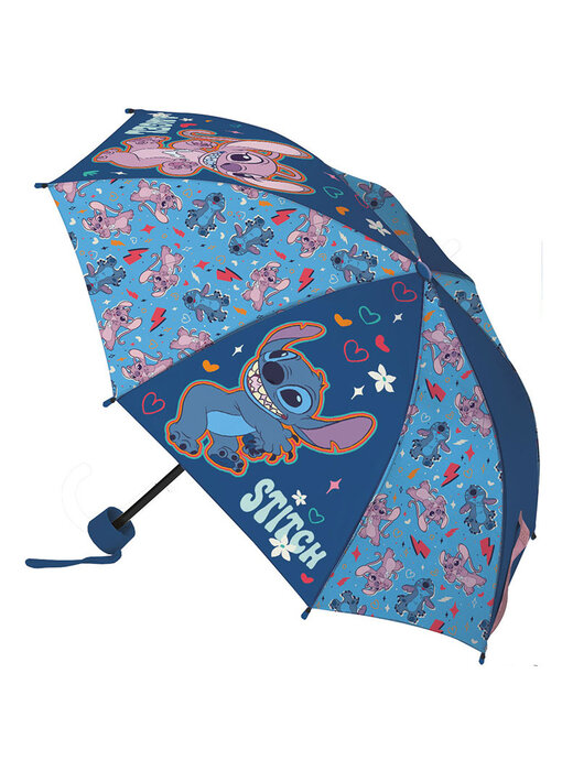 Disney Lilo & Stitch Parapluie Coeur Ø 90 x 24/55 cm Polyester
