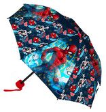 SpiderMan Paraplu, True Hero - Ø 90 x 24/55 cm - Polyester