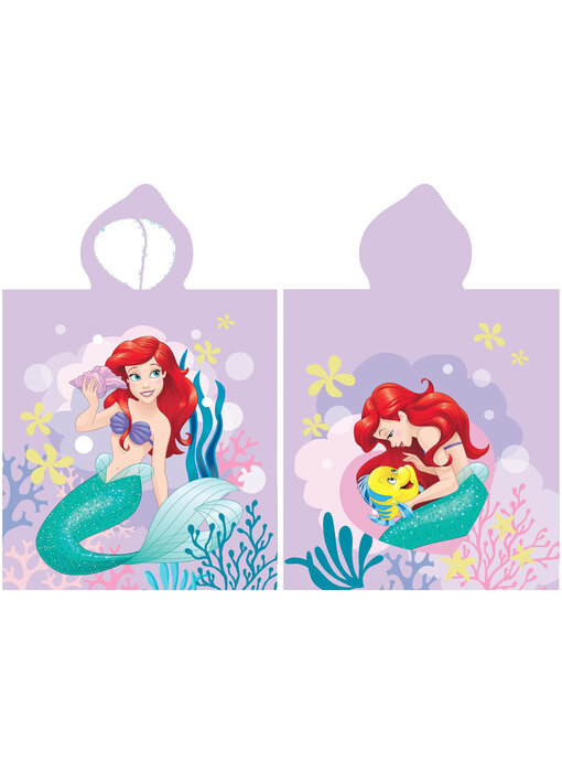 Disney Kleine Zeemeermin Poncho Friends 50 x 115 cm Cotton