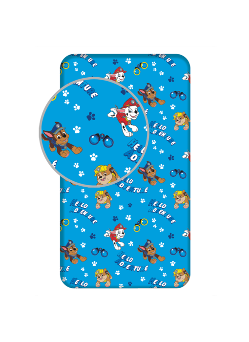 PAW Patrol Drap housse Friends 90 x 200 cm Coton
