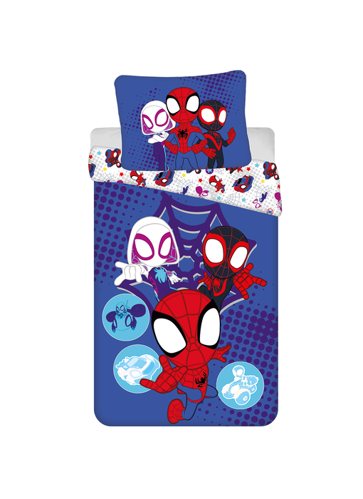 Spidey Dekbedovertrek Friends 140 x 200 cm / 70 x 90 cm Katoen