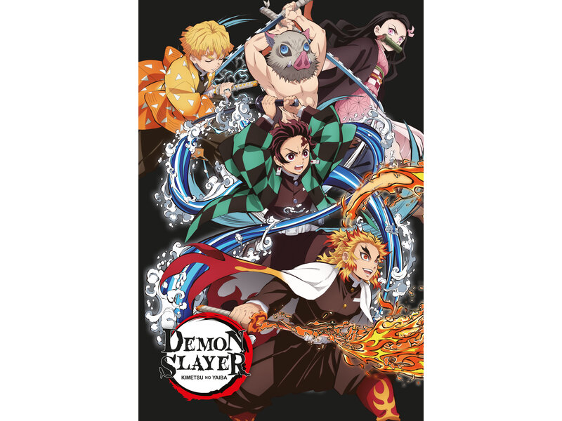 Demon Slayer Sherpa-Fleecedecke, Nezuko – 100 x 150 cm – Polyester