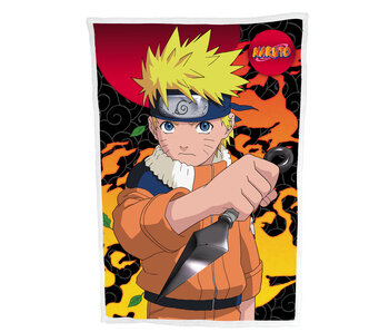 Naruto Sherpa-Fleecedecke Hokage 100 x 150 cm Polyester