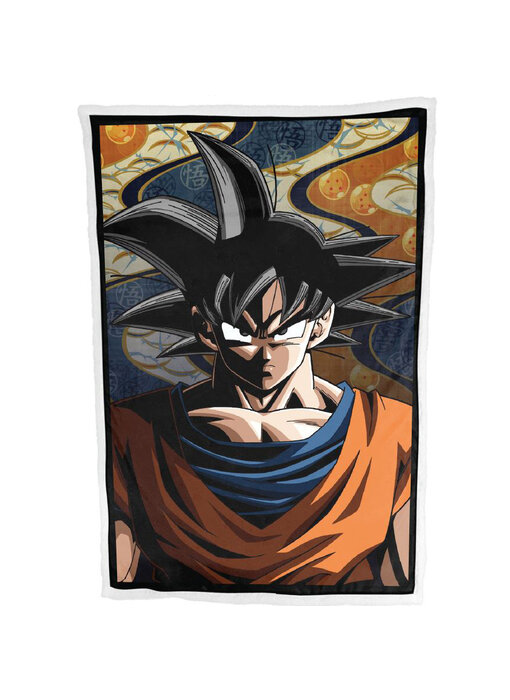 Dragon Ball Sherpa Fleece Blanket Kamehameha 100 x 150 cm Polyester