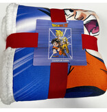 Dragon Ball Sherpa-Fleecedecke, Super Saiyajin - 100 x 150 cm - Polyester