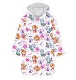 PAW Patrol Couverture polaire à capuche, Skye Everest - Enfant - Taille unique (7-14 ans) - Polyester