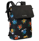 Frida Kahlo Rucksack, Blume - 40 x 27 x 13 cm - Polyester