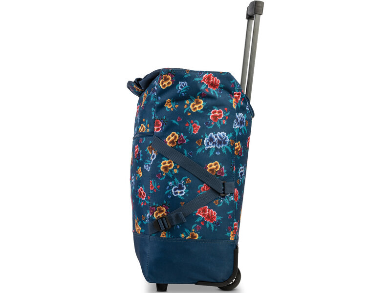 Frida Kahlo Chariot, Flowers - 50 x 36 x 20 cm - Polyester