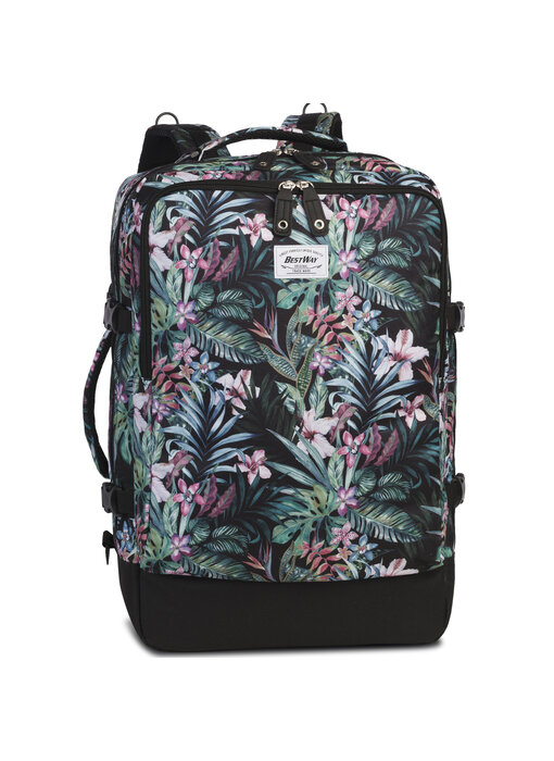 Bestway Sac à dos Cabin Pro Floral 54 x 35 cm Polyester