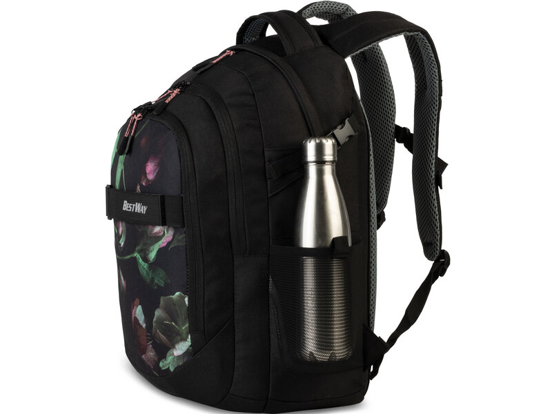 Bestway Sac à dos Evolution Air, Fleurs - 48 x 31 x 19 cm - Polyester
