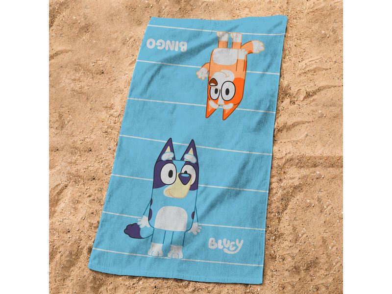 Bluey Beach towel, Duo - 70 x 120 cm - Cotton