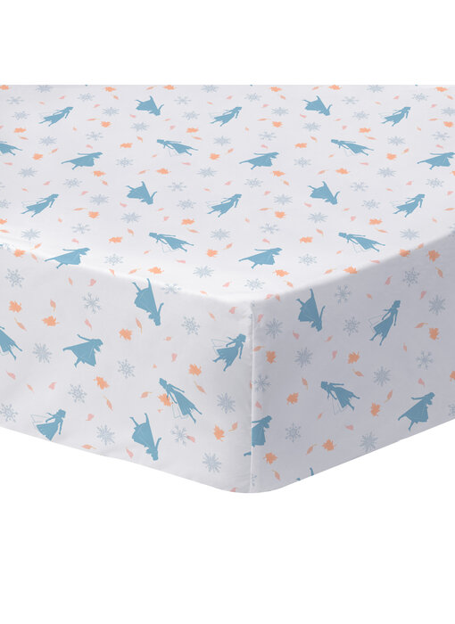 Disney Frozen Drap housse Sisters 90 x 190/200 cm Coton
