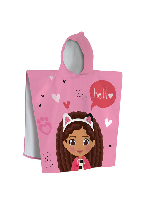 Gabby's poppenhuis Poncho Badcape Duo 60 x 120 cm Katoen