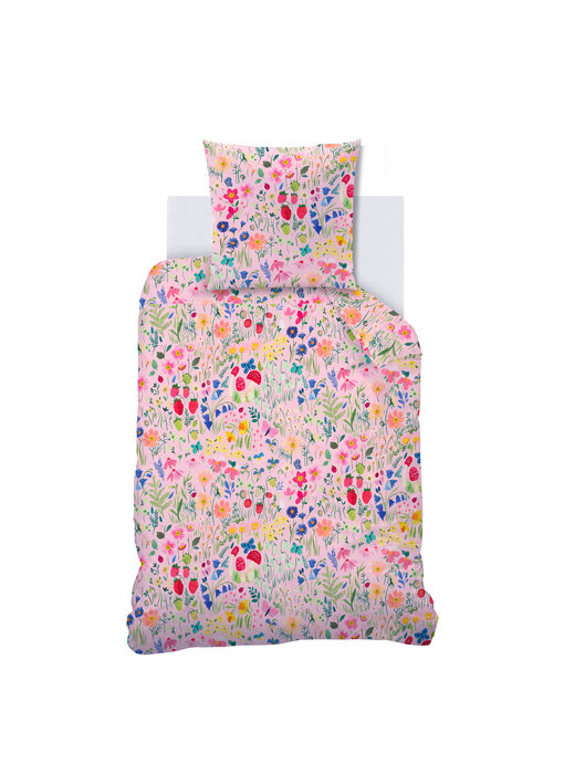 Wee Blue Bell Housse de couette Jardin Secret 140 x 200 + 63 x 63 cm Coton