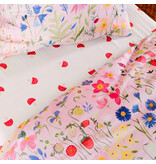 Wee Blue Bell Dekbedovertrek Jardin Secret - 140 x 200 + 63 x 63 cm - Katoen