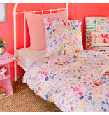 Wee Blue Bell Dekbedovertrek Jardin Secret - 140 x 200 + 63 x 63 cm - Katoen