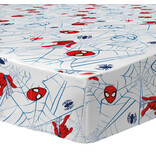 SpiderMan Fitted sheet, Jumping - Single - 90 x 190/200 cm - Cotton