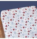SpiderMan Drap-housse, Jumping - Simple - 90 x 190/200 cm - Coton