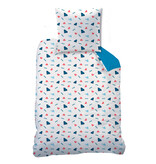Superman Bettbezug Supera - 140 x 200 + 63 x 63 cm - Baumwolle