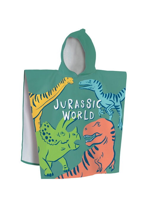 Jurassic World Poncho / Badcape Quatro 60 x 120 cm Katoen