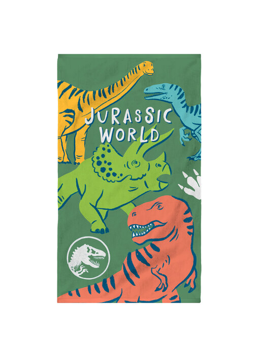 Jurassic World Strandlaken Quatro Kaki 70 x 120 cm Katoen