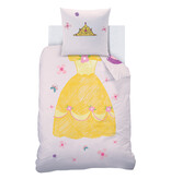 Disney Princess Duvet cover Dress - 140 x 200 + 63 x 63 cm - Cotton