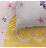 Disney Princess Duvet cover Dress - 140 x 200 + 63 x 63 cm - Cotton