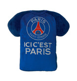 Paris Saint Germain Coussin décoratif 3D, T-shirt - 38 x 25 cm - Polyester